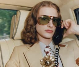 Logo de la marque Gucci disponible chez Optique Queuleu Metz