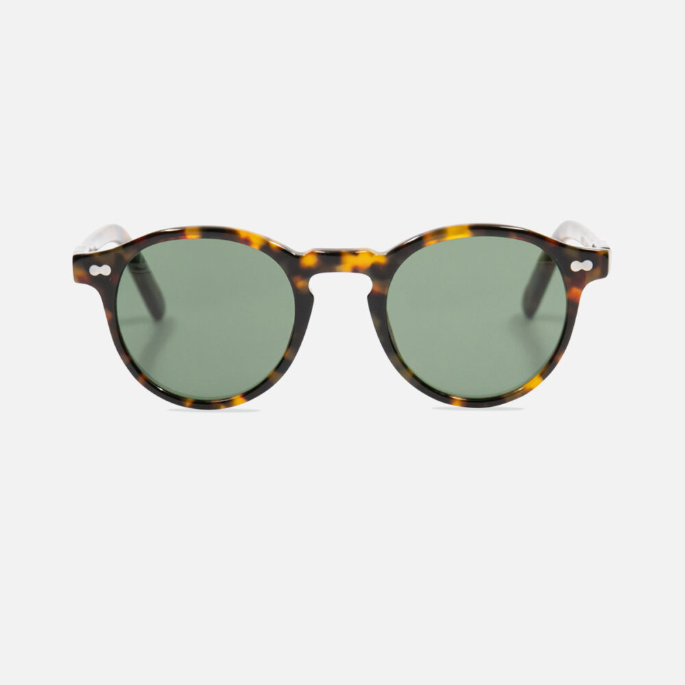 Lunettes Moscot Miltzen Sun Écaille taille 46.